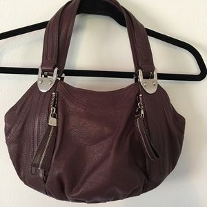 Price Drop! B. Makowsky PURPLE Leather